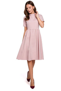 Feminine Flared Waist Dress