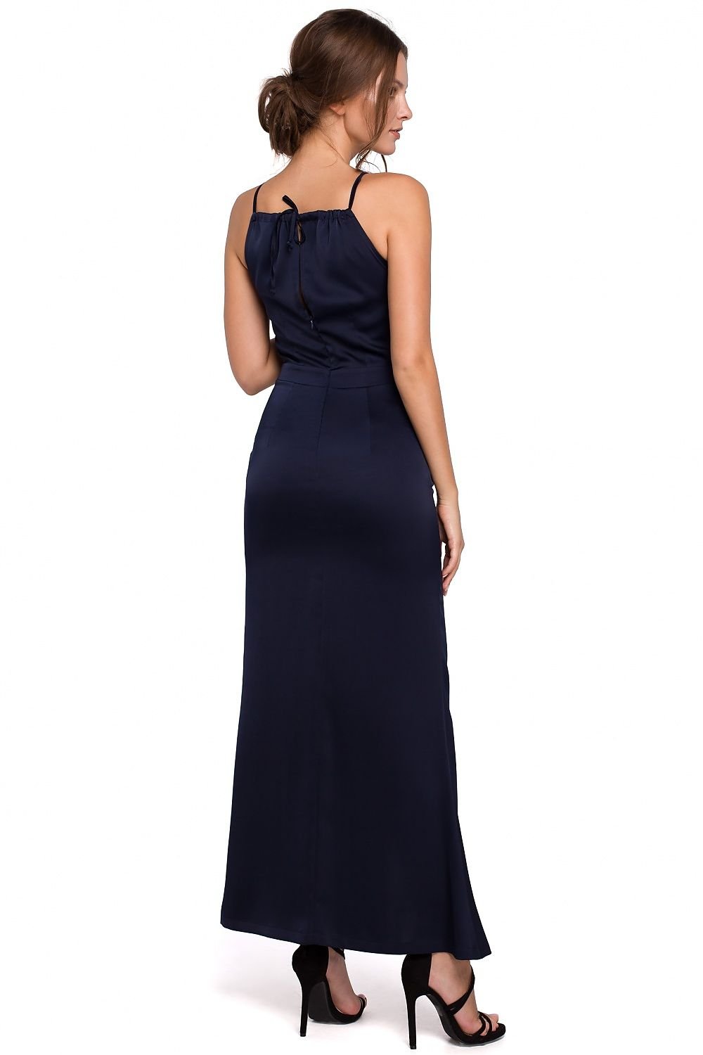 Sculpting Halter Maxi Dress