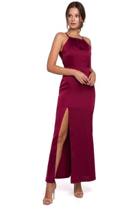 Elegant Halter Maxi Dress