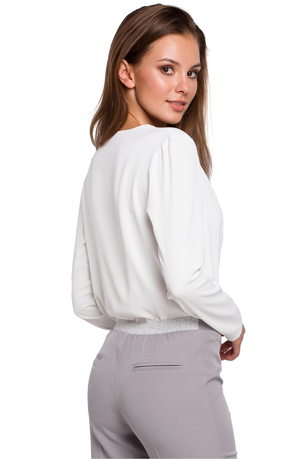 Elegant Lightweight Envelope Blouse