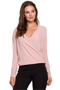 Elegant Lightweight Envelope Blouse