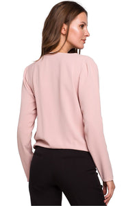 Elegant Lightweight Envelope Blouse