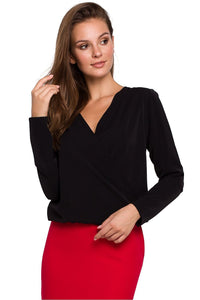 Elegant Lightweight Envelope Blouse