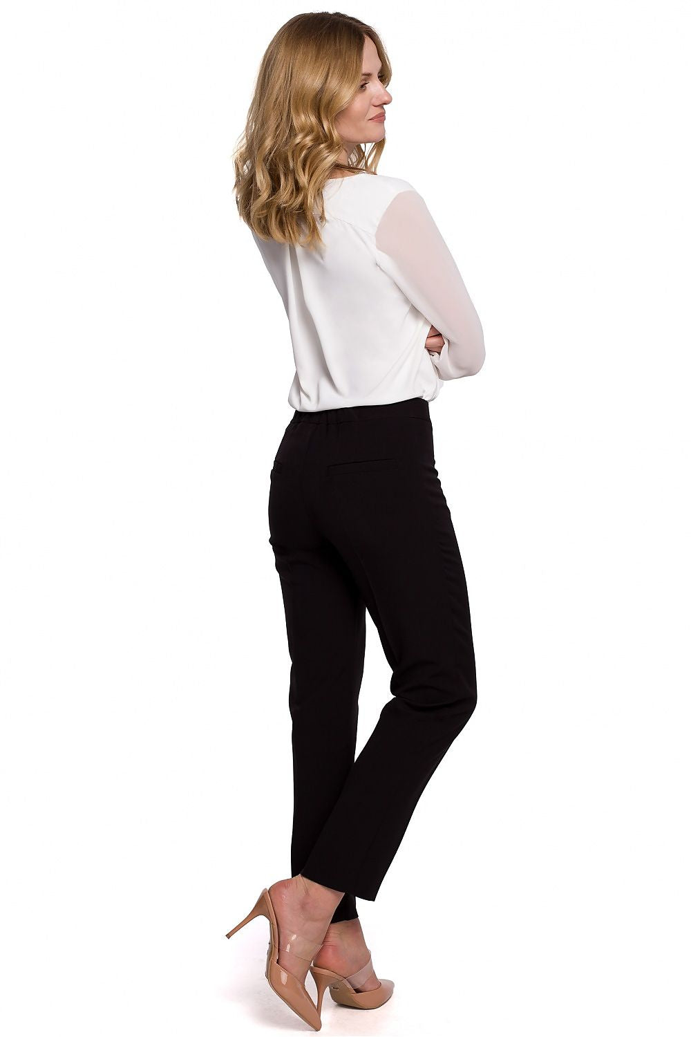 Classic Trousers with Straight Legs - Michelle & Kenza Co.