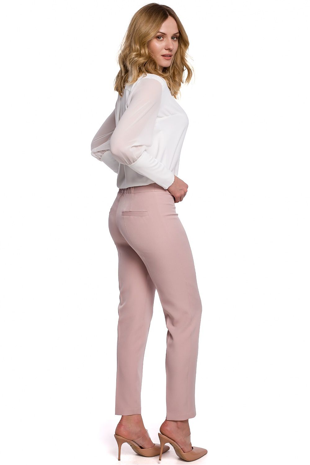 Classic Trousers with Straight Legs - Michelle & Kenza Co.