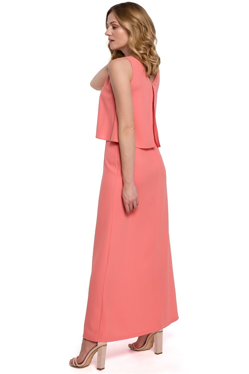 Sensual Frilled Maxi Dress