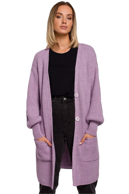 Oversized Buttoned Cardigan