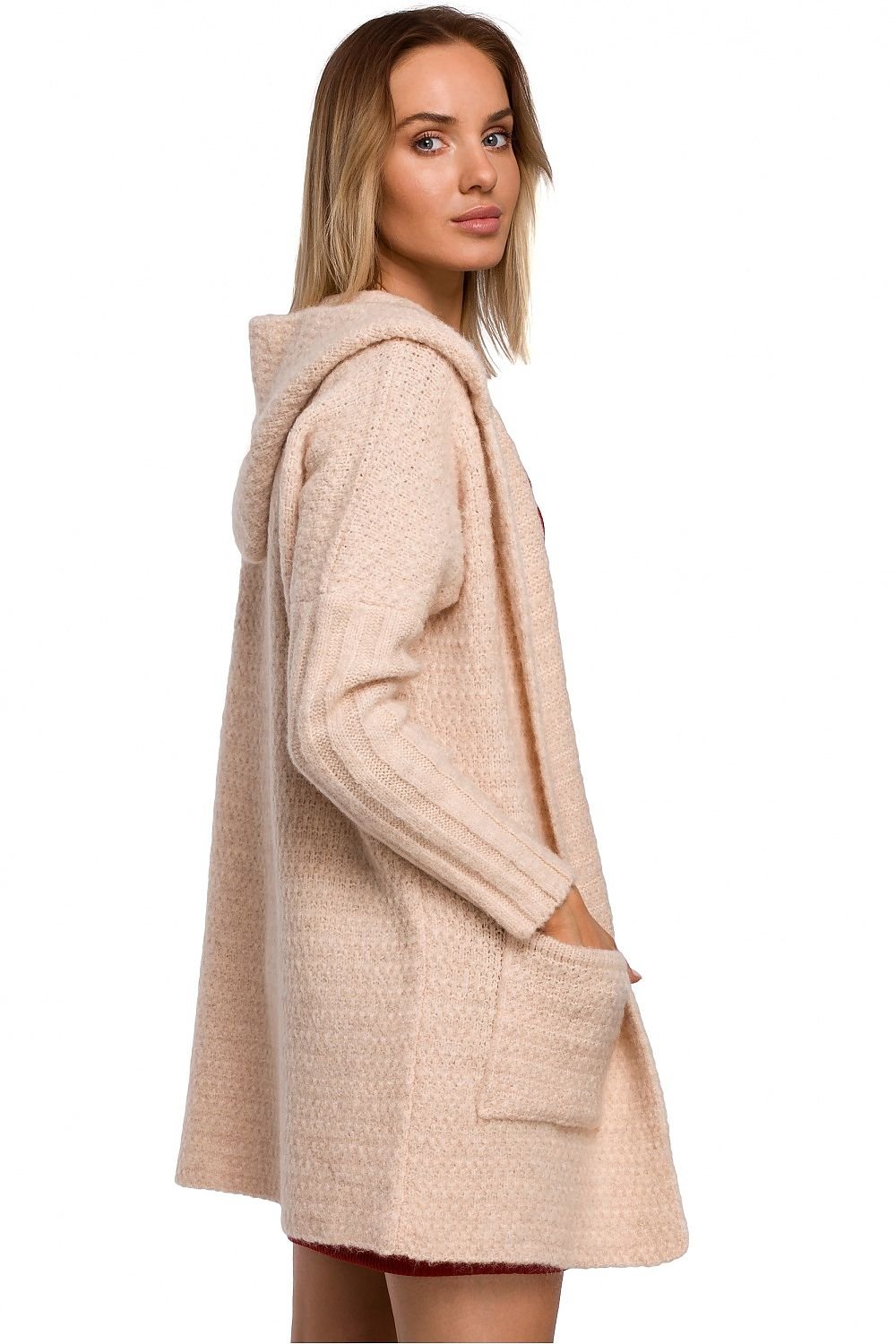 Oversized Hooded Cardigan