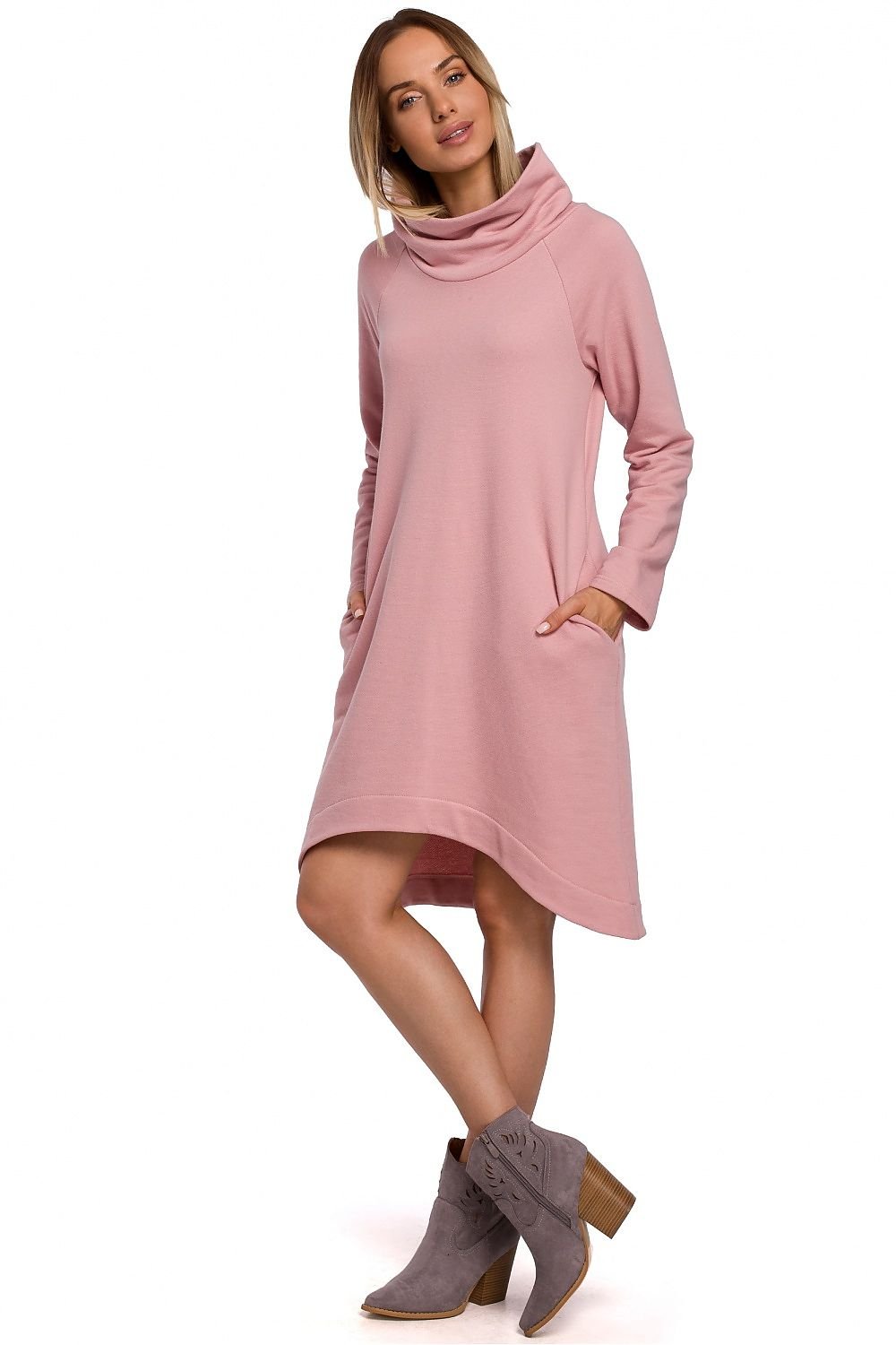 Cozy A-Line Knitted Dress