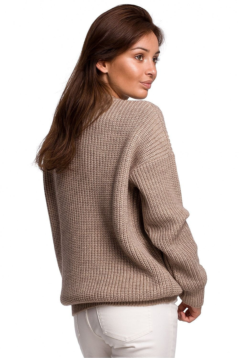 Ribbed Longline Jumper