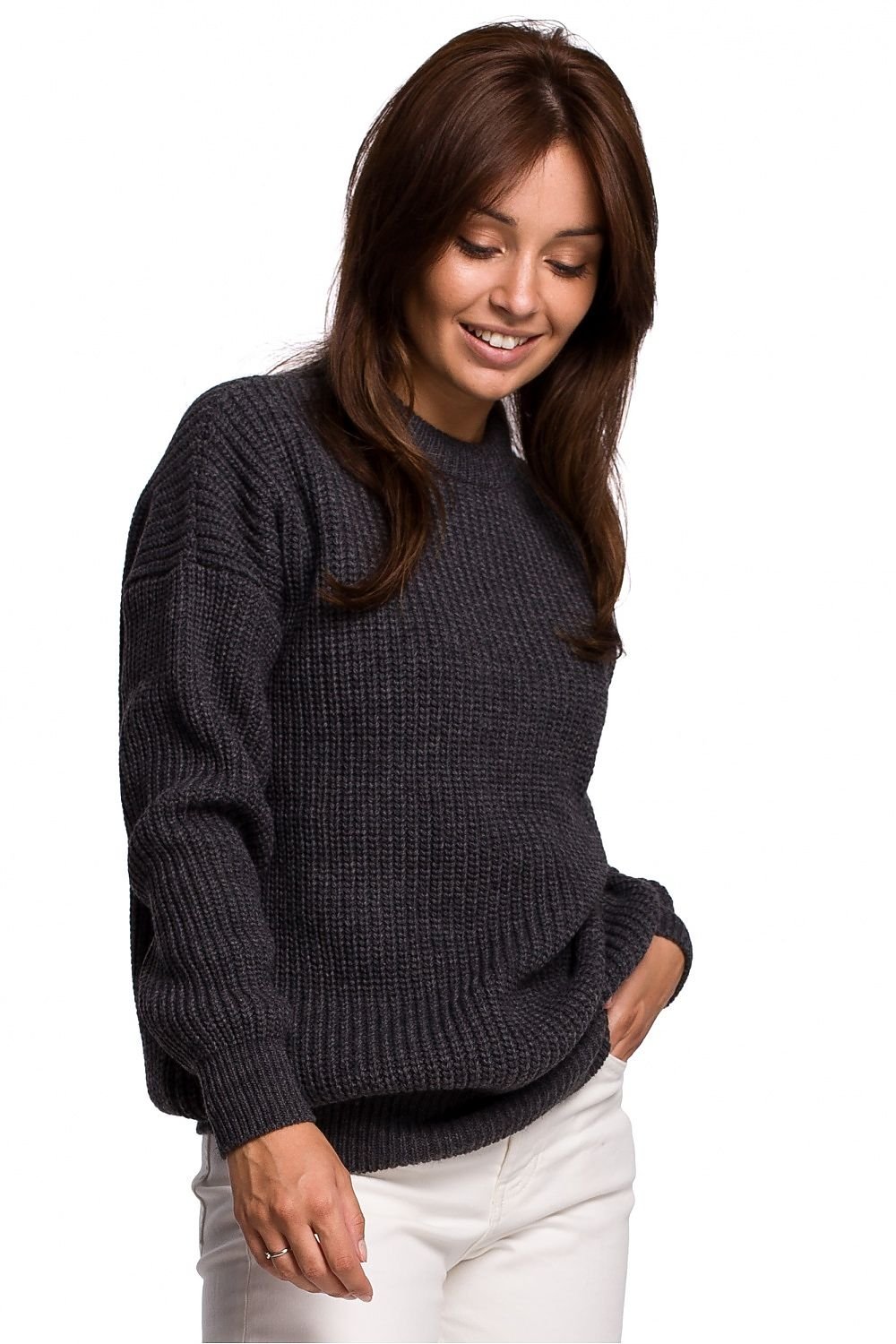 Ribbed Longline Jumper