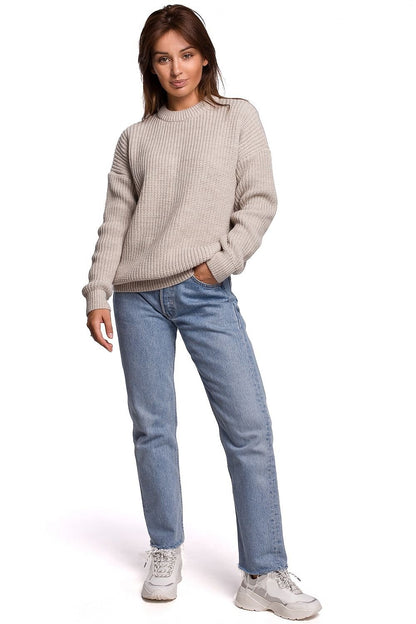 Ribbed Longline Jumper