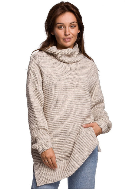 Extended Cut Turtleneck Sweater