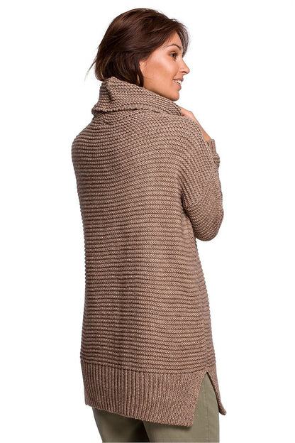 Extended Cut Turtleneck Sweater