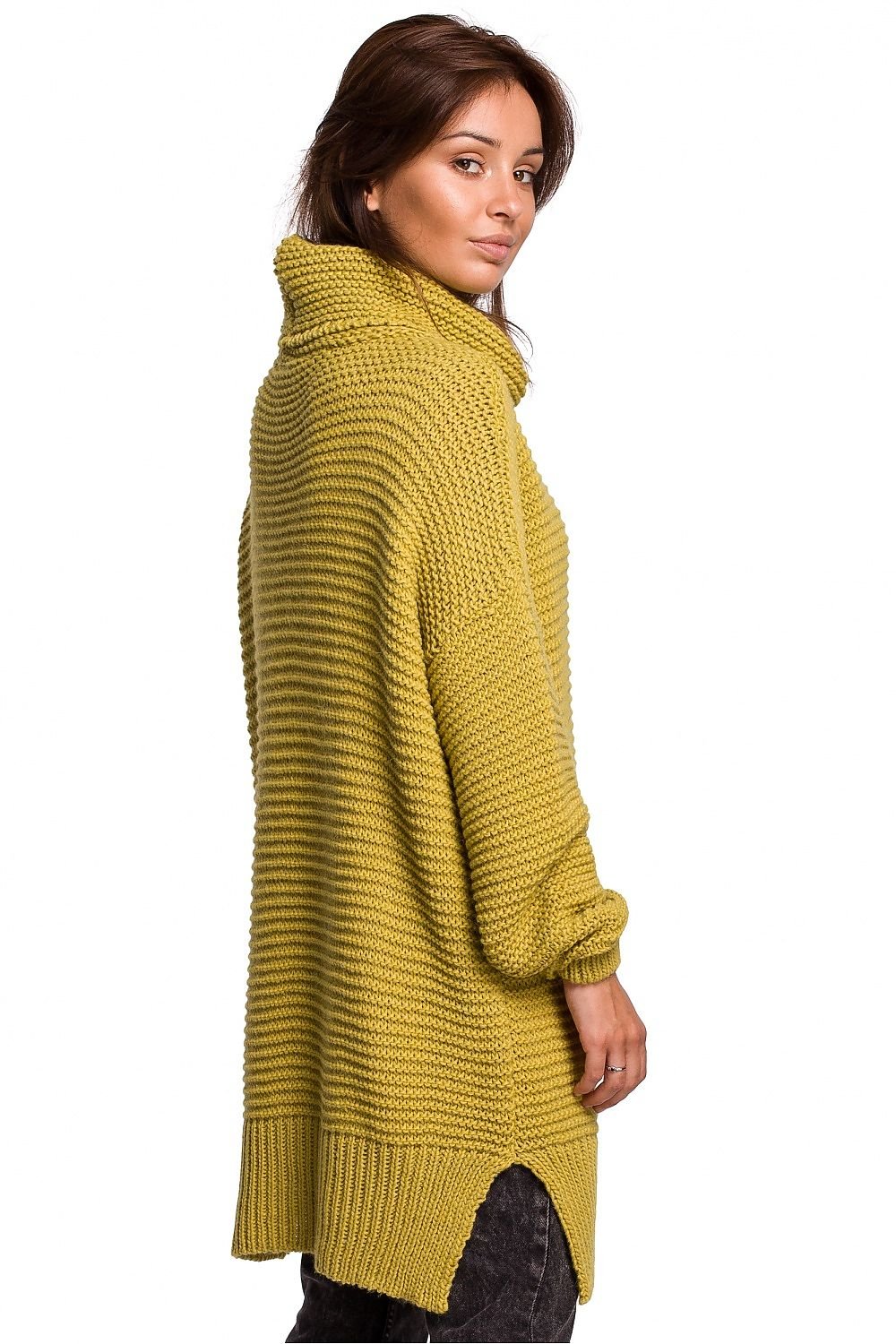 Extended Cut Turtleneck Sweater