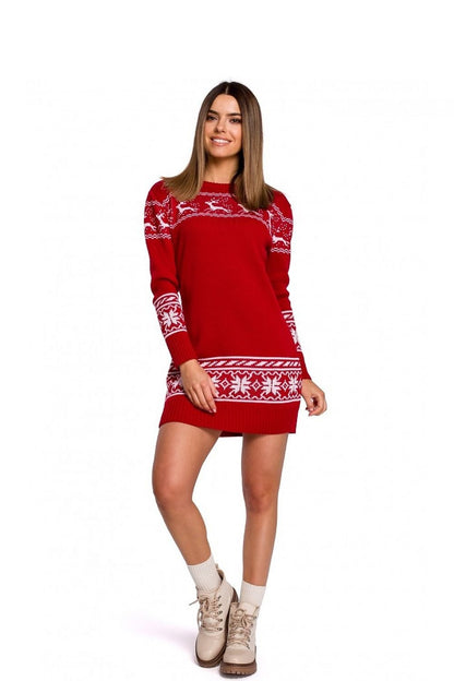 Two-Tone Christmas Dress