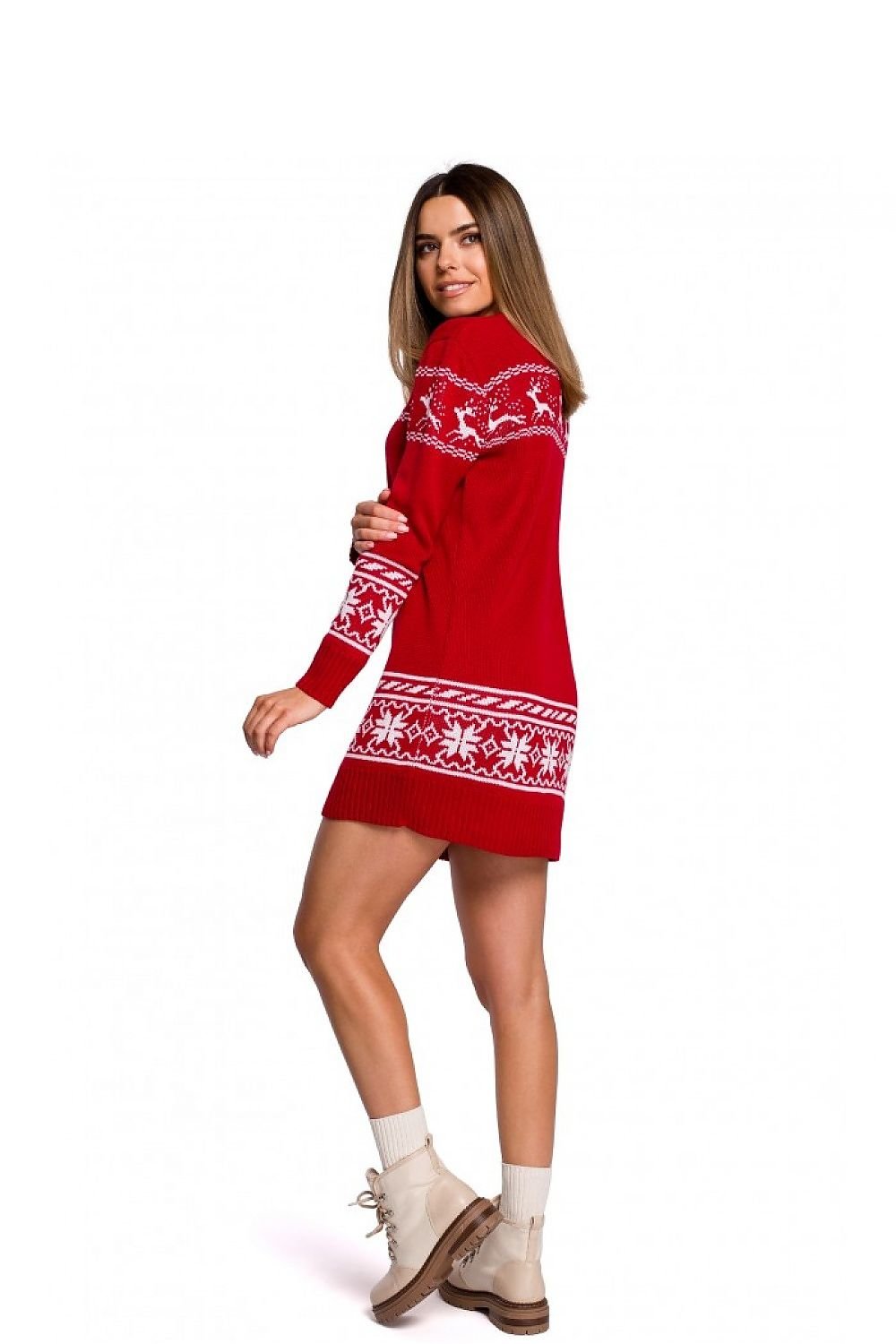 Two-Tone Christmas Dress