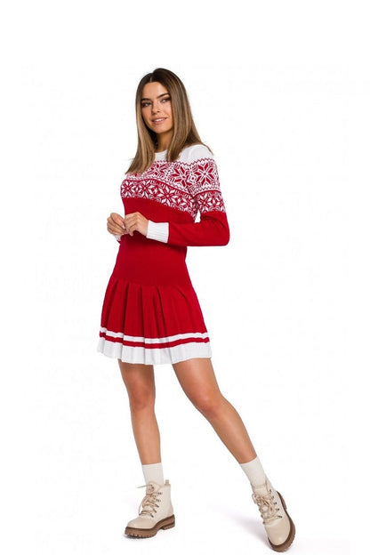 Two-Tone Christmas Dress