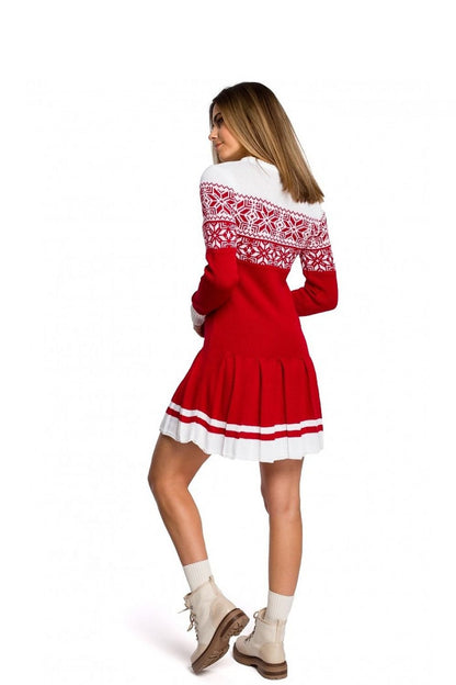 Two-Tone Christmas Dress