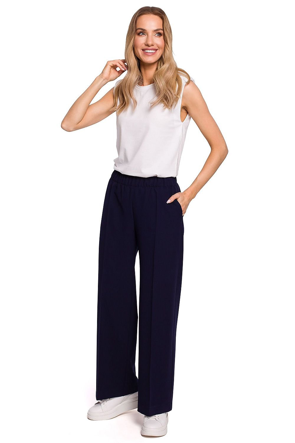 Wide Leg Trousers