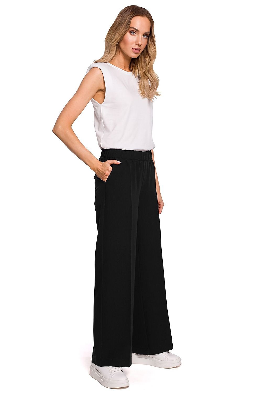 Wide Leg Trousers