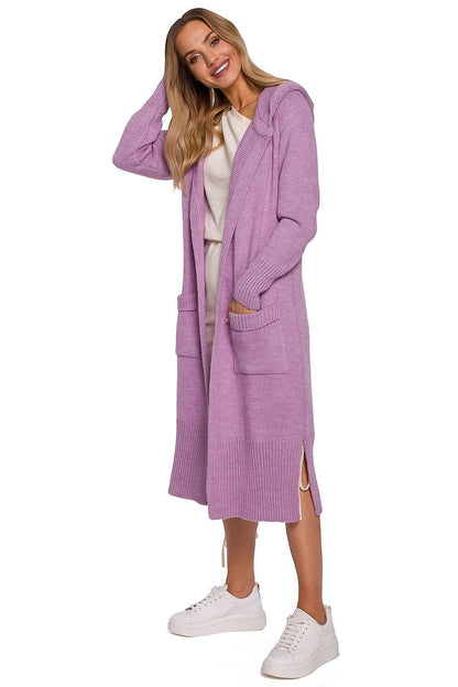 Long Hooded Cardigan