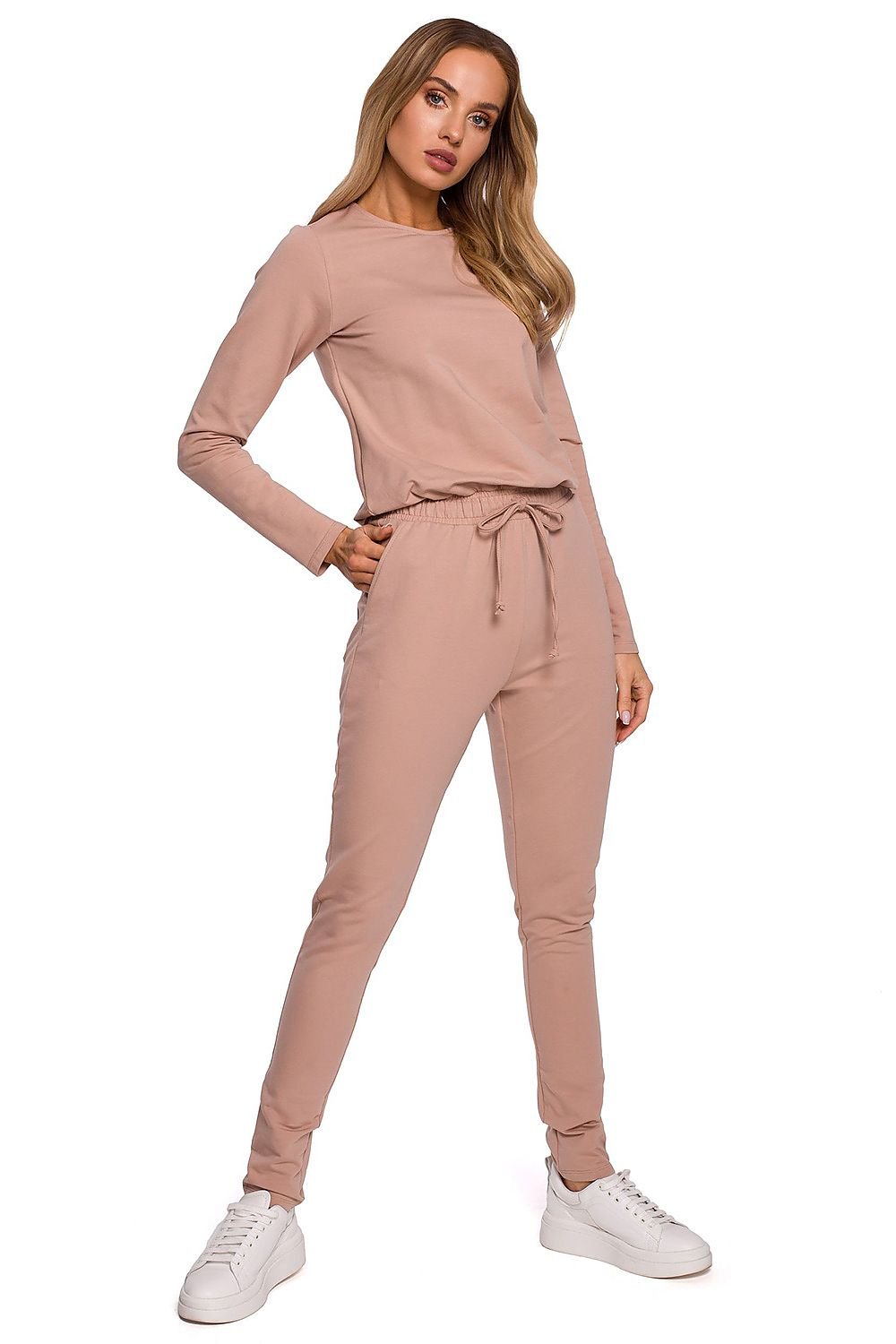 Tailored Knit Jumpsuit for Women