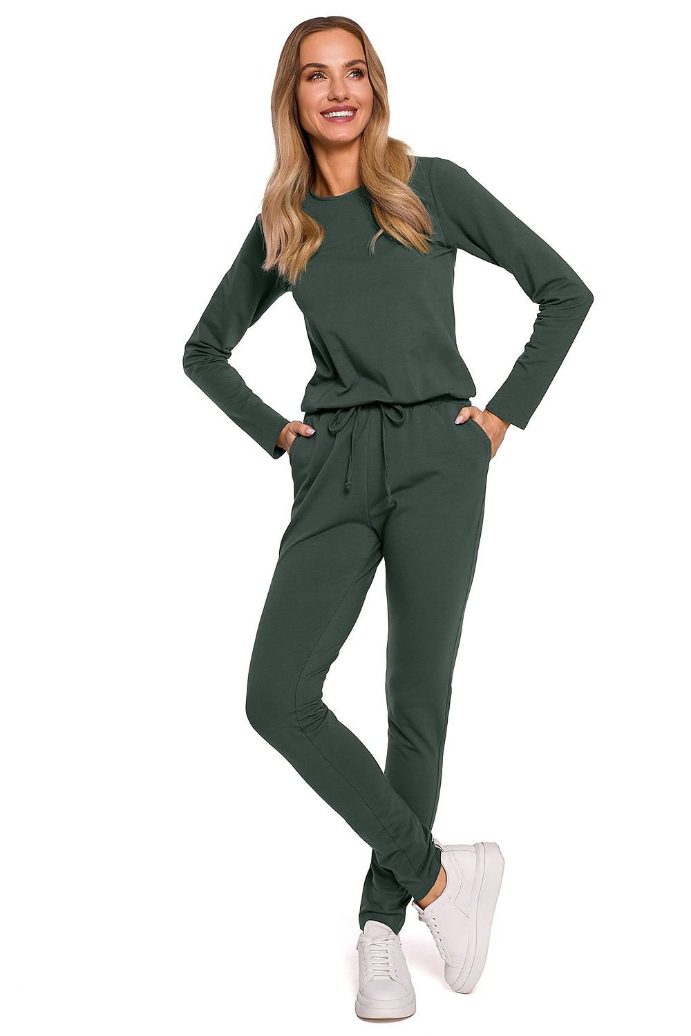 Tailored Knit Jumpsuit for Women