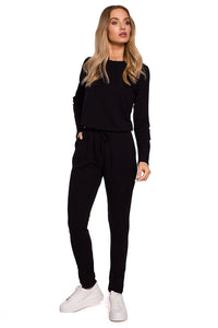 Tailored Knit Jumpsuit for Women