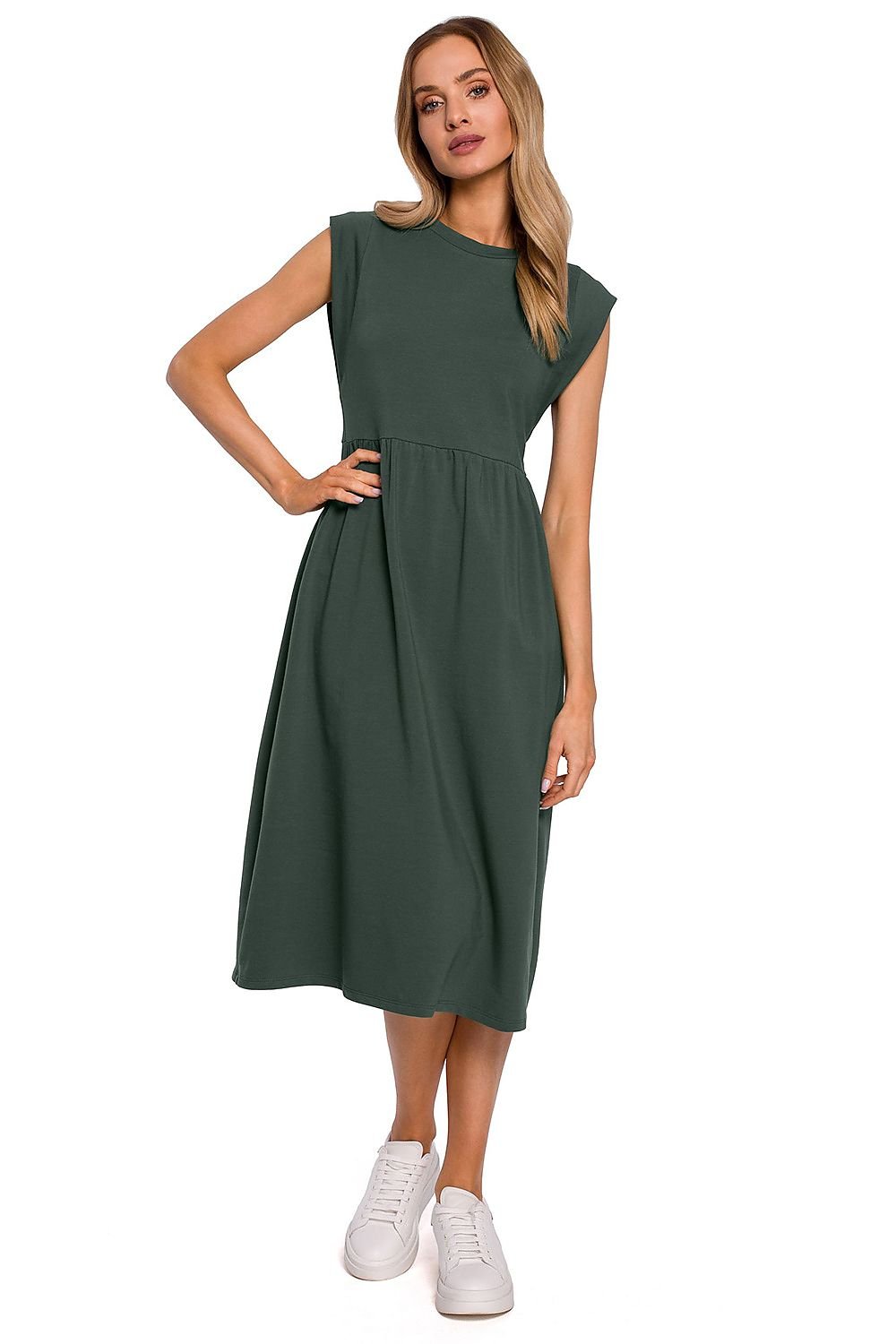 Flattering Knit Midi Dress