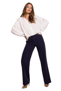 Elegant Straight-Leg Trousers