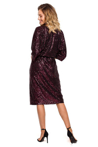 Dazzling Sequin Dress with Lining