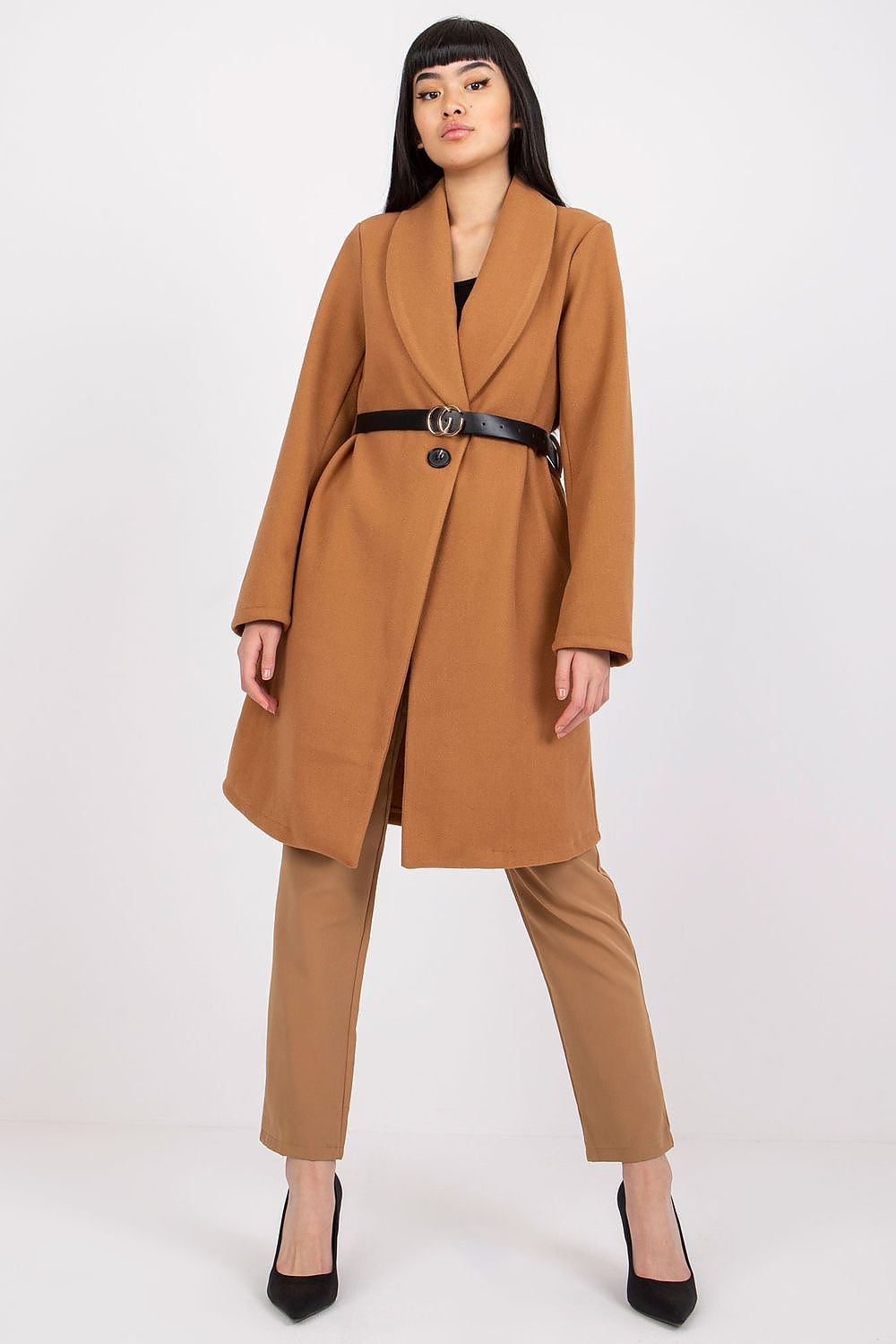 Chic Long Sleeve Coat