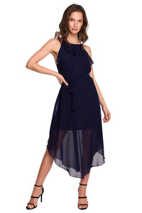 Romantic Chiffon Ruffle Dress