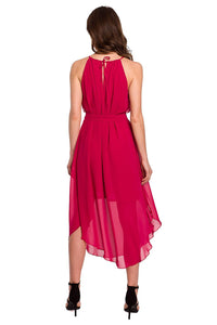 Romantic Ruffled Chiffon Dress