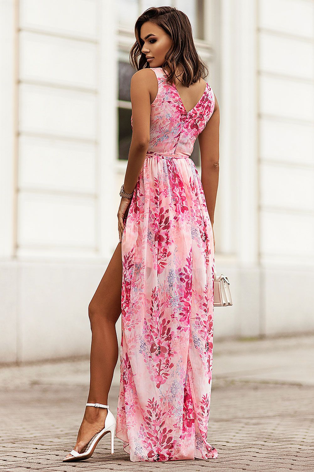 Airy Chiffon Maxi Dress