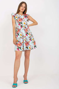 Alana Floral Frill Dress