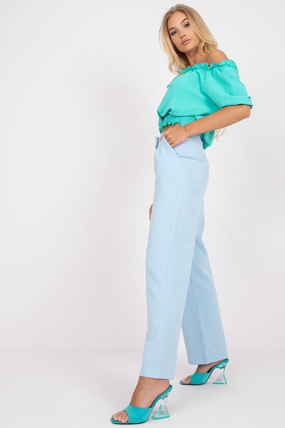 Elegant Wide Leg Trousers