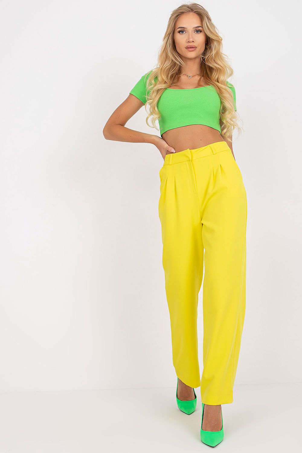 Elegant Wide Leg Trousers