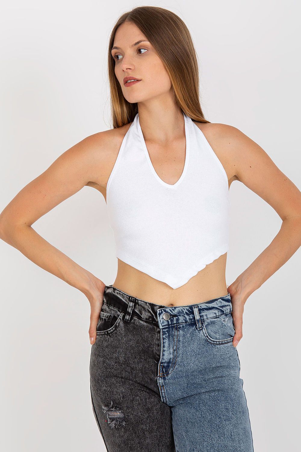 Ribbed Cotton Summer Crop Top