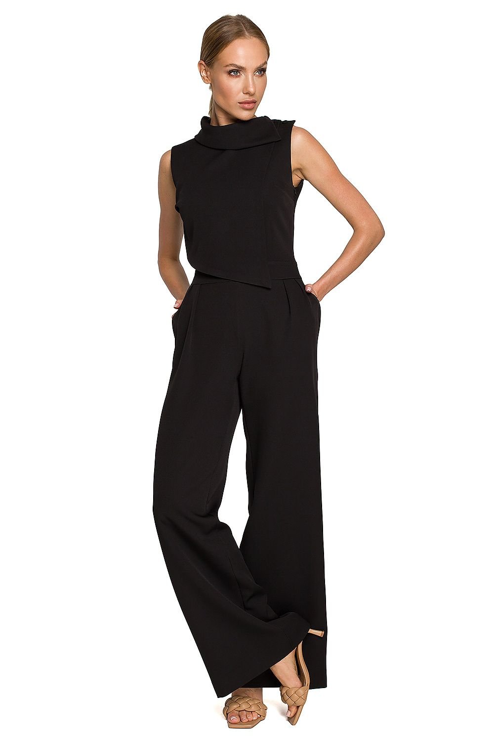 Elegant Wide Leg Jumpsuit