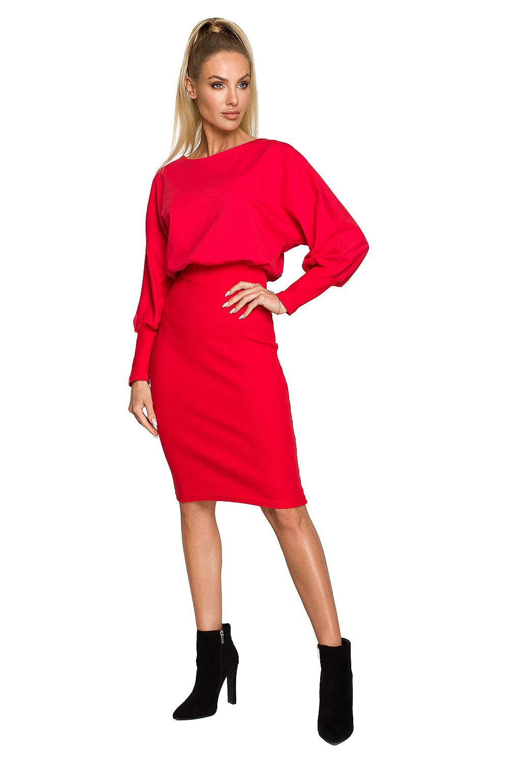 Comfortable Knit Day Dress