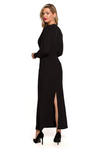 Maxi Dress - Deep Neckline