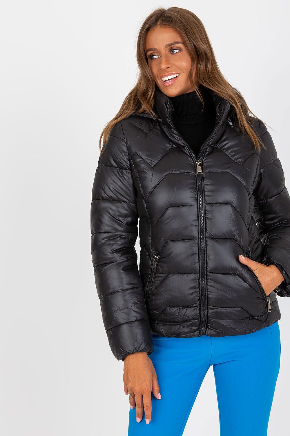 Down Jacket - Detachable Hood - Michelle & Kenza Co.