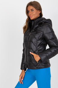 Down Jacket - Detachable Hood - Michelle & Kenza Co.