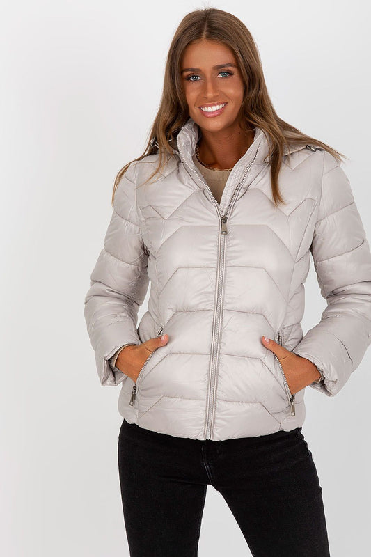 Down Jacket - Detachable Hood - Michelle & Kenza Co.