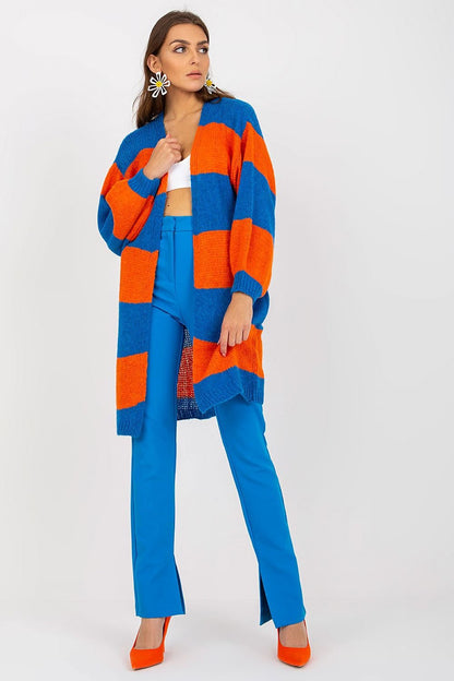 Vibrant Striped Cardigan