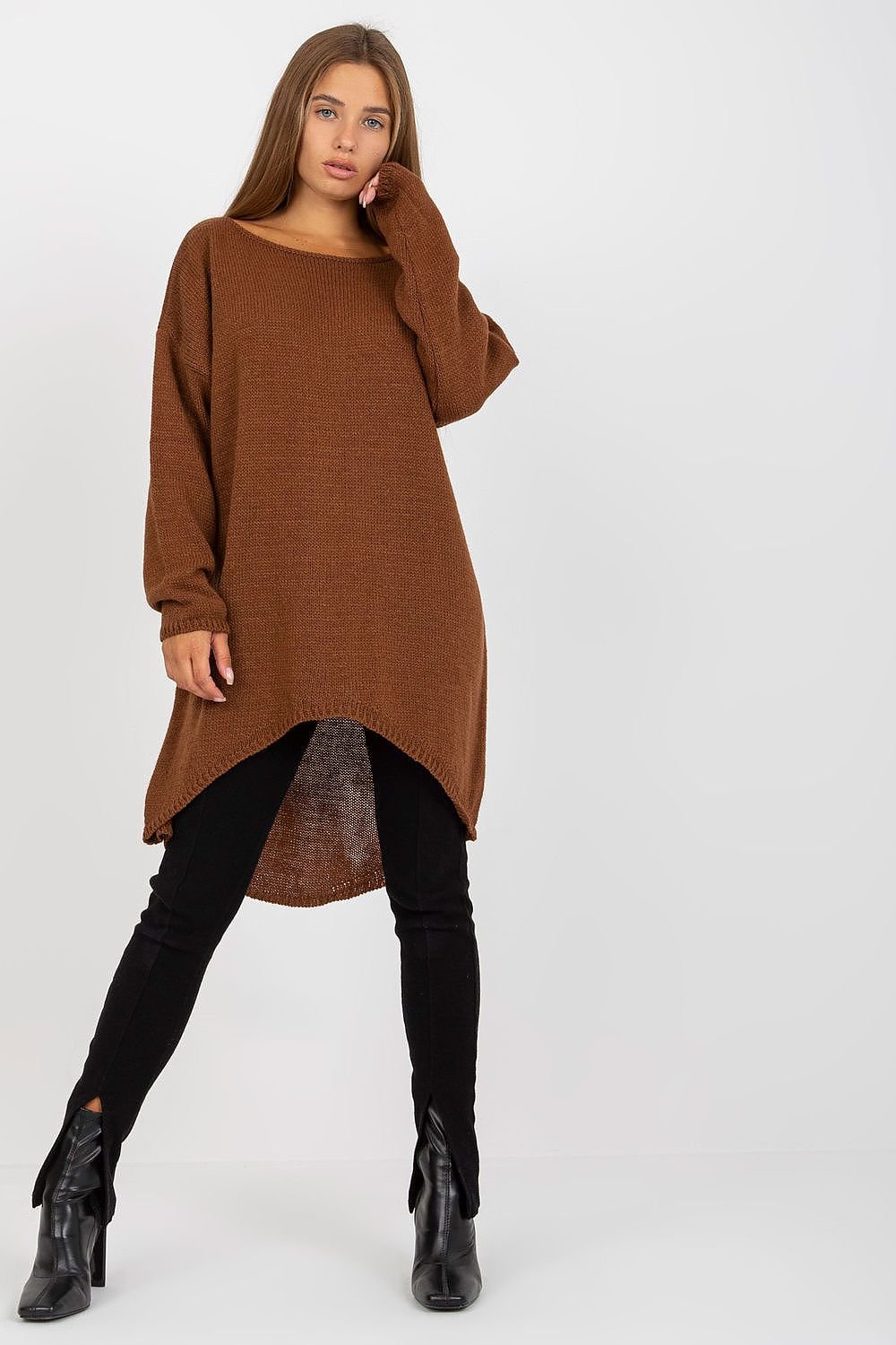 Chic Boat Neck Sweater