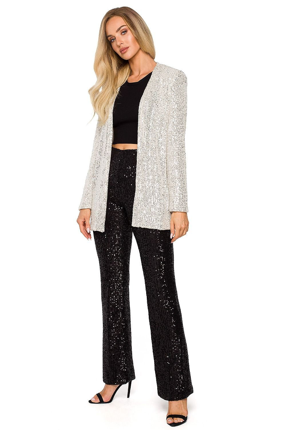 Loose Sequin Jacket