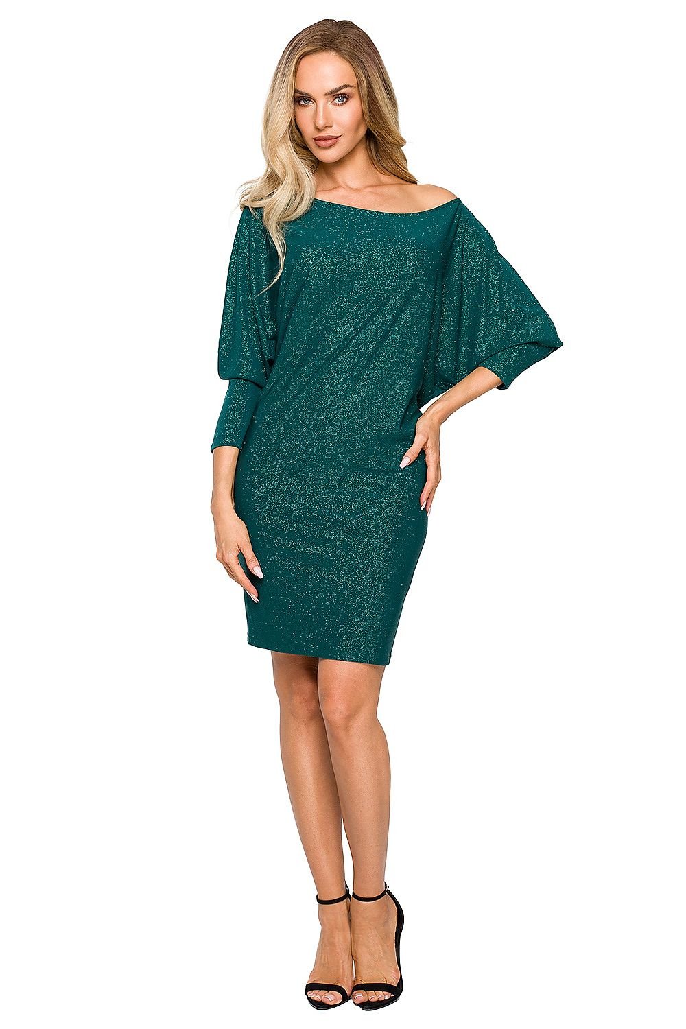 Versatile Batwing Evening Dress